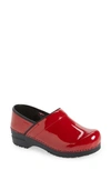 Sanita Professional Clog In Red 004