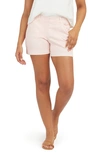 Spanx 4-inch Stretch Twill Shorts In Ice Pink