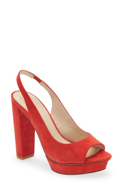 Pelle Moda Palma Slingback Sandal In Flame