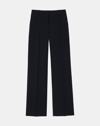 Lafayette 148 Plus-size Woolsilk Crepe Sullivan Pant In Black