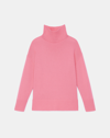 LAFAYETTE 148 CASHMERE STAND COLLAR SWEATER