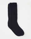 Lafayette 148 Cashmere Socks In Blue