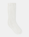 Lafayette 148 Cashmere Socks In White