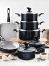 Granitestone Country Cookware Set 13pc In Black