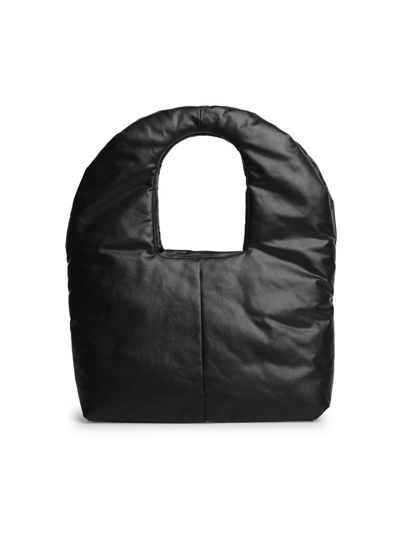 Kassl Editions Medium Dome Bag In Oil Black