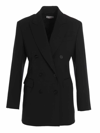 ALBERTO BIANI WOOL DOUBLE BREAST BLAZER JACKET