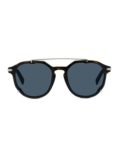 Dior Eyewear Phantos Frame Sunglasses In Multi