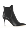 ST JOHN NAPPA LEATHER ANKLE BOOT