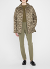 Lafayette 148 Water Repellent Reversible Quilted Down Jacket In Ficus