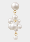 Sophie Bille Brahe Petite Celli Freshwater Pearl Single Drop Earring In Pearl