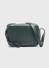 Proenza Schouler White Label Watts Leather Camera Shoulder Bag In 302 Hunter Green