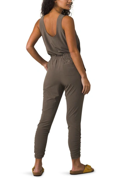 Prana Railay Jumpsuit In Slate Green