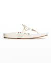 Tory Burch Miller Cloud Leather Thong Sandals In New Ivory New Iv