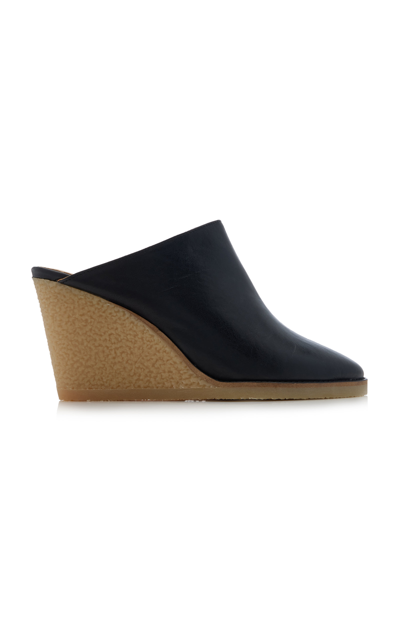 Isabel Marant Black Takita Wedge Mules