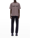 Helmut Lang Printed Logo T-shirt In Wisteria