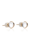 Cyril Glory 14k Yellow Gold Quartz Earrings In Gold