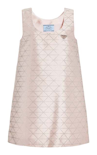 prada pink mini dress 2003 Prada Hot Pink Satin Mini Dress