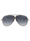 Valentino Women's Rose Gold Titanium Sunglasses In Rose Gold W/ Dark Grey Black Flash Mirror