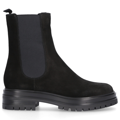 Gianvito Rossi Chelsea Boots Chester Calfskin In Black