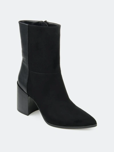 Journee Collection Collection Women's Tru Comfort Foam Sharlie Bootie In Black