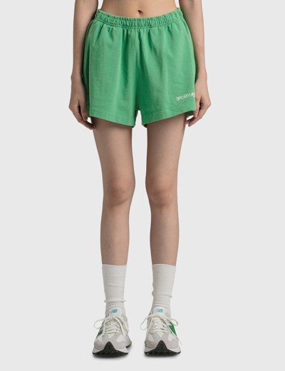 Sporty &amp; Rich Disco Disco Shorts In Green