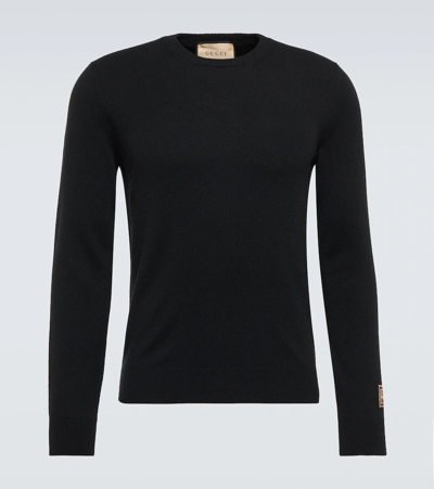 Gucci Cashmere Sweater In Black