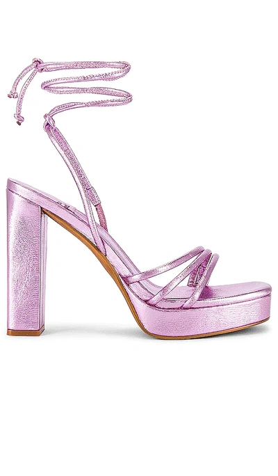 Jeffrey Campbell Presecco Sandal In Rose Gold