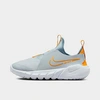 Nike Big Kids' Flex Runner 2 Running Shoes In Aura/university Gold/worn Blue