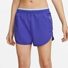Nike Women's Tempo Luxe Running Shorts In Lapis/royal Tint/reflective Silver