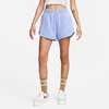 Nike Women's Air High-rise Fleece Shorts In Light Thistle/barely Grape/barely Grape