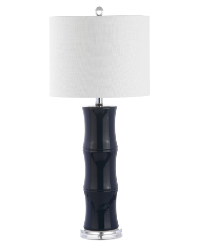 Jonathan Y Tiki Led Table Lamp In Blue