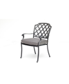 AGIO VINTAGE II OUTDOOR DINING CHAIR WITH OUTDURA CUSHIONS, CREATED FOR MACY'S