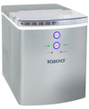 IGLOO IGLICEB33SL 33 LB ICE MAKER, SILVER