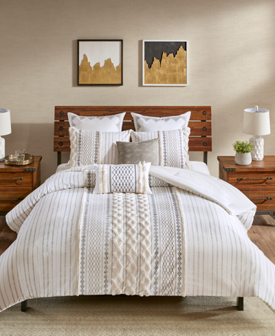 Ink+ivy Imani 3-pc. Comforter Set, Full/queen In Ivory