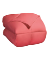 Superior All Season Down Alternative Reversible Comforter, Full/queen In Coral