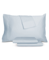 Aq Textiles Celliant Performance 400 Thread Count Cotton Blend 4-pc. Sheet Set, Queen In Blue