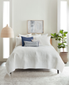 Levtex Mills Waffle Textured 2-pc. Quilt Set, Twin/twin Xl In Bright White
