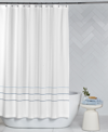 HOTEL COLLECTION BORDERLINE SHOWER CURTAIN, CREATED FOR MACY'S