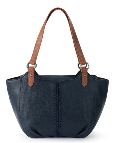 The Sak Women's Bolinas Leather Tote In Indigo