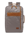 TSD BRAND MADRONE COATED CANVAS BACKPACK