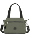 Kipling Elysia Satchel In Green Moss