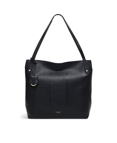 Radley London Women's Eaton Mews Large Leather Ziptop Tote Bag In Black