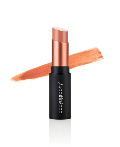 Bodyography Fabric Texture Lip, 0.158 oz In Chiffon Warm Nude