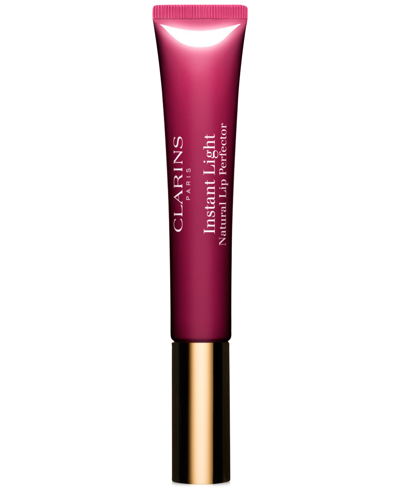 Clarins Lip Perfector Sheer Gloss, 0.35 Oz. In Plum Shimmer