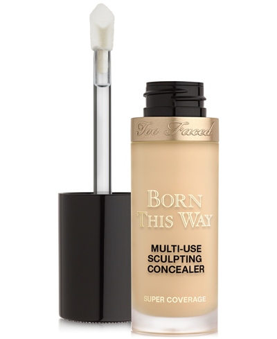 Too Faced Born This Way Super Coverage Multi-use Sculpting Concealer In Light Beige
