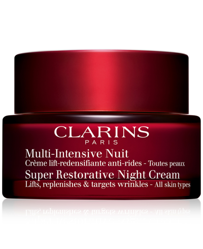 CLARINS SUPER RESTORATIVE NIGHT MOISTURIZER, FIRST AT MACY'S