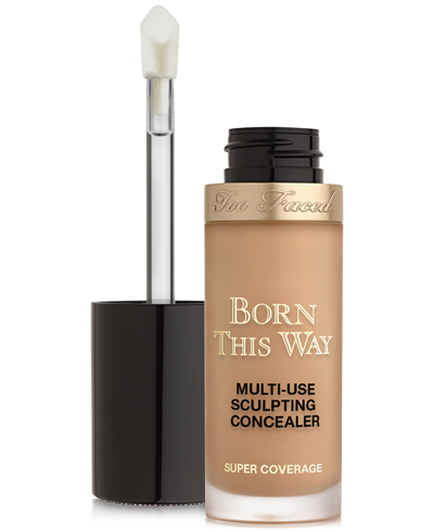 Too Faced Born This Way Super Coverage Multi-use Sculpting Concealer In Honey