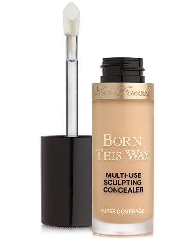 Too Faced Born This Way Super Coverage Multi-use Sculpting Concealer In Warm Beige