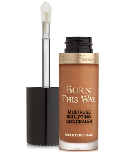 Too Faced Born This Way Super Coverage Multi-use Sculpting Concealer In Mahogany