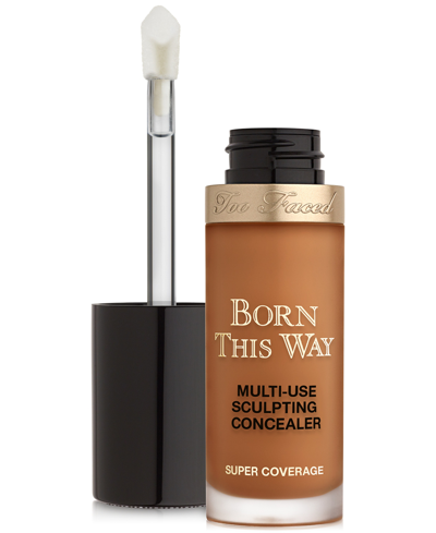 Too Faced Born This Way Super Coverage Multi-use Sculpting Concealer In Toffee